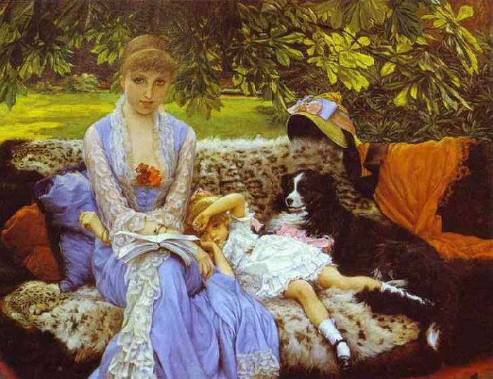 James Tissot Quiet oil painting image